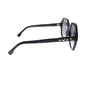 Fendi Sunglasses Fun Fair Studded Sunglasses Like New Fendi Metal Dots Square Sunglasses FF 0259/S Gold 1823315  main image 4